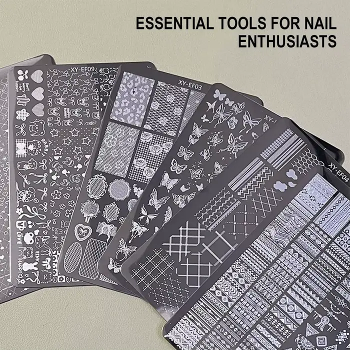 Plaque de transfert pour nail art