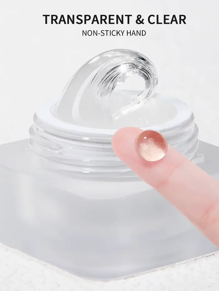 RSNAIL 5g Transparent solide sculpté Gel vernis à ongles antiadhésif sculpture à la main fleur Gel 3D