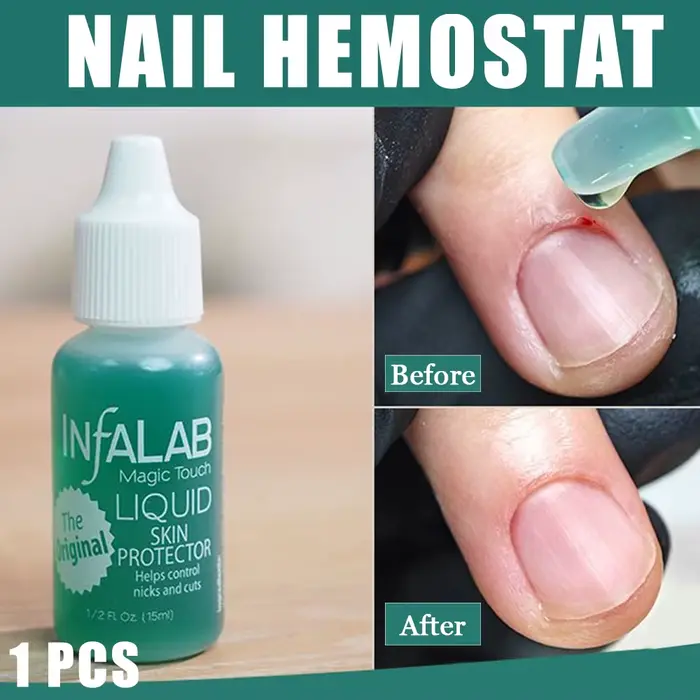 Outil hémostatique de désinfection des ongles
