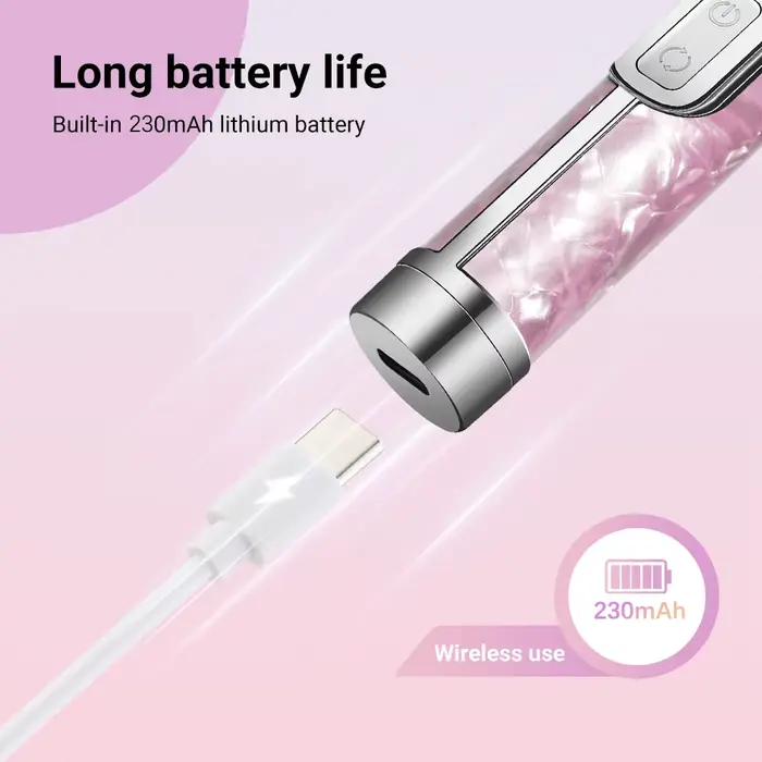 Ensemble de limes à ongles électriques sans fil