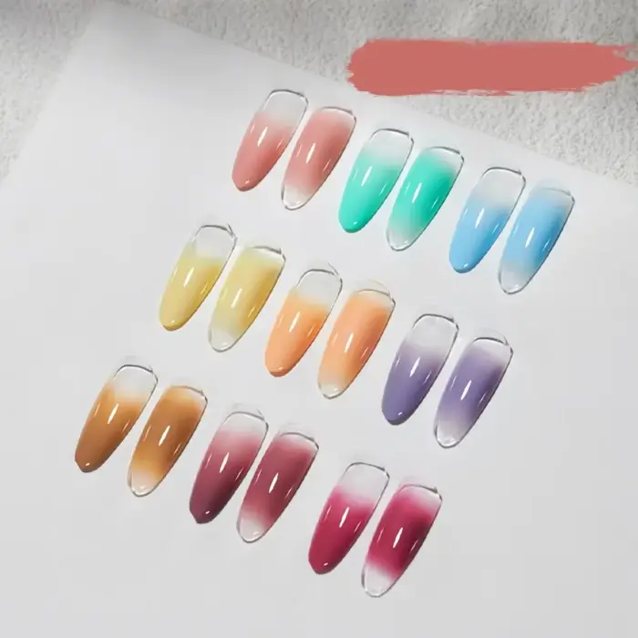 XEIJAYI 20 couleurs vernis à ongles couleur gelée en conserve solide Variable Clap Gel tremper UV Semi Permanent