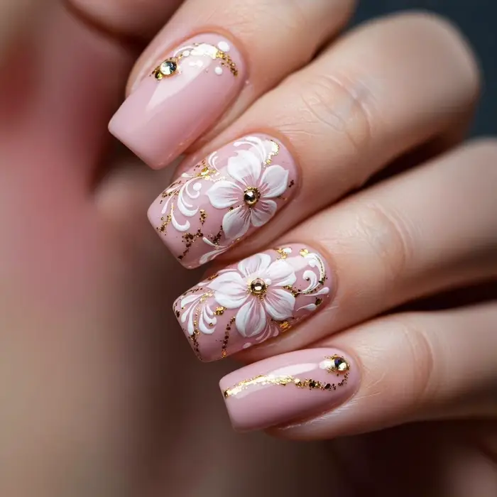 Faux ongles courts et moyens pour femmes et filles