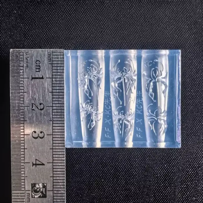 Moule en silicone 3D pour ongles