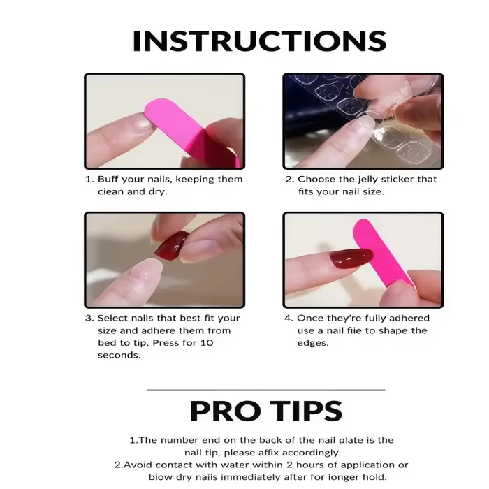 24 faux ongles élégants rose nude or rose pailleté