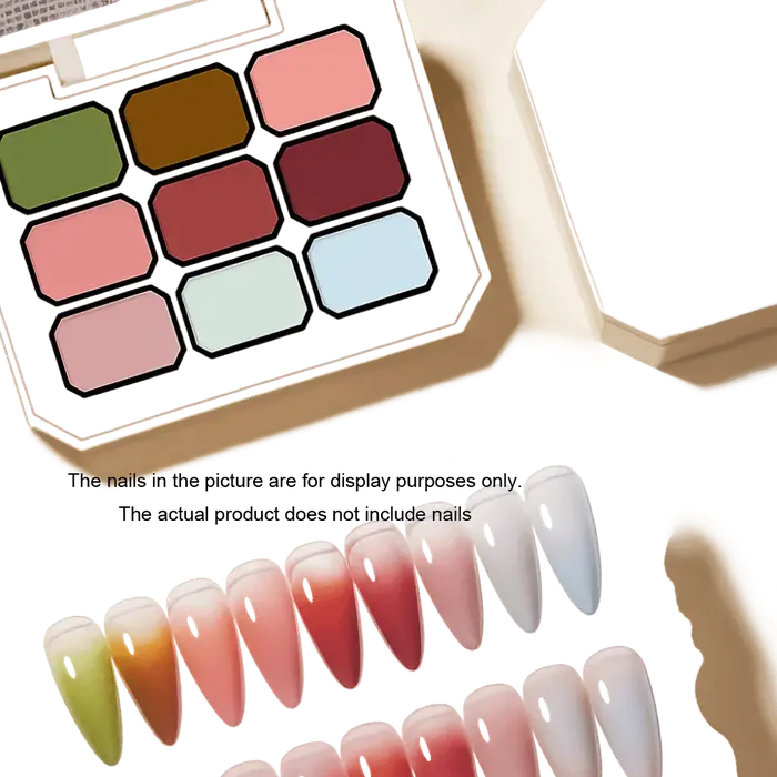 Mini Gel Ombre 4-en-1 pour Ongles