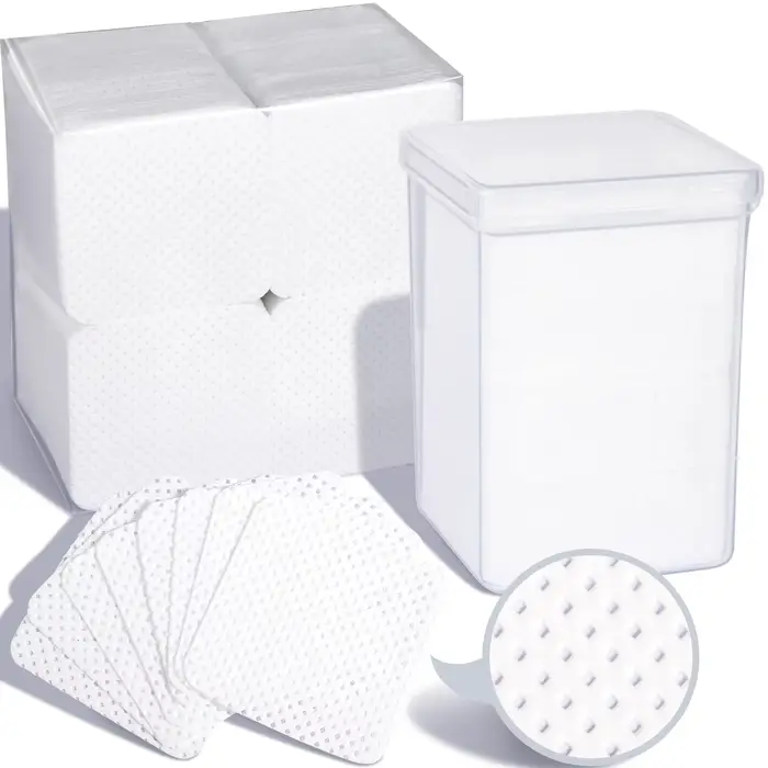 YIKOOLIN 200 lingettes sans peluches pour ongles