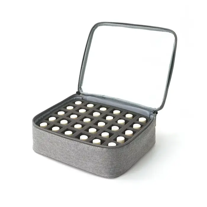 Sac de rangement pour vernis à ongles à 30 emplacements, sac de rangement portable pour vernis à ong