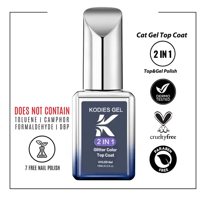 Verhéritage à ongles gel UV 2 en 1 15ml