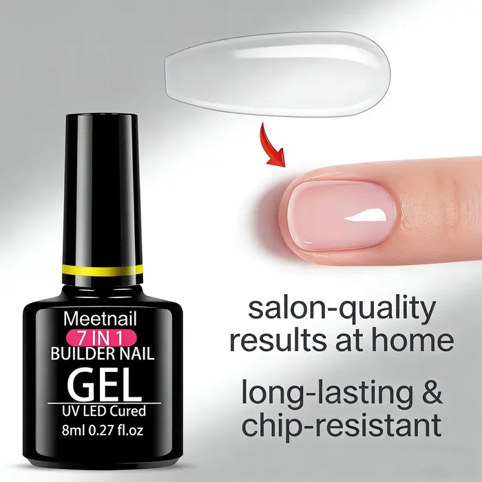Gel de construction transparent 7 en 1