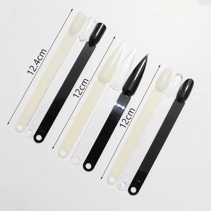 80/50/20 pièces bâtons d'affichage des ongles échantillon des ongles faux ongles conseils vernis à o