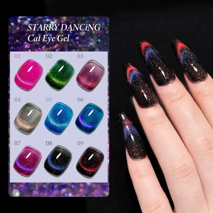 Vernis à ongles Gel 1 pièce-magnétique