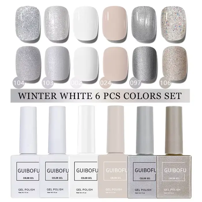 Ensemble de vernis à ongles Gel Semi-Permanent