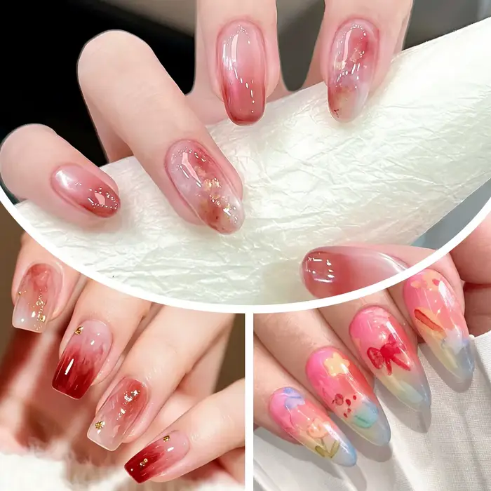 Ce gel pour ongles de 15 ml est un gel fonctionnel à effet blooming qui rehausse l'art et la beauté du nail art. C'est comme ça