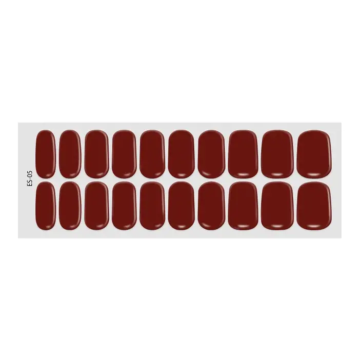Autocollants et bandes de gel semi-durci UV pour ongles