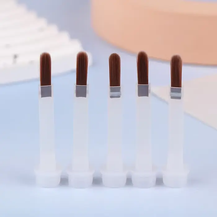 Brosse à vernis à ongles jetable, pour bouteille de vernis à ongles de 15ml, brosse de remplacement,