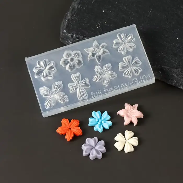 Moule à ongles en Silicone