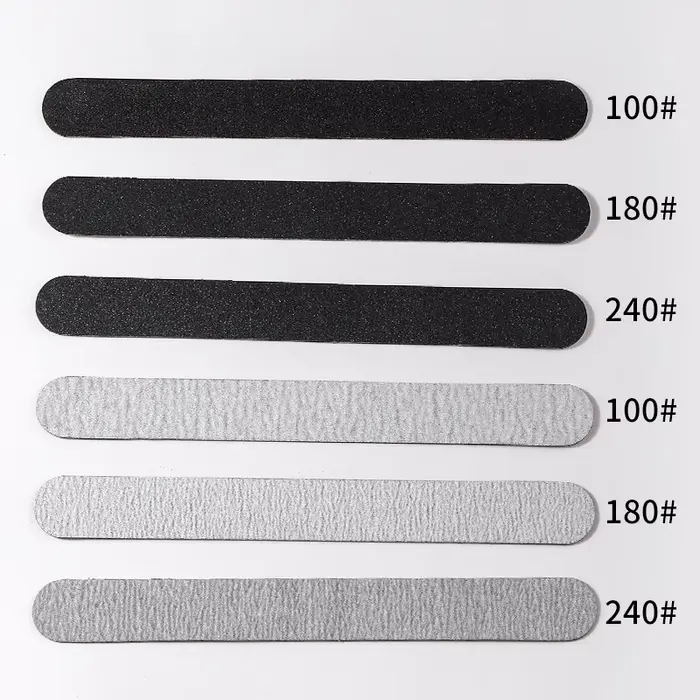 Remplacement de lime à ongles 100 à 180 outils Limas professionnels pour manucure Lime 240 papier de