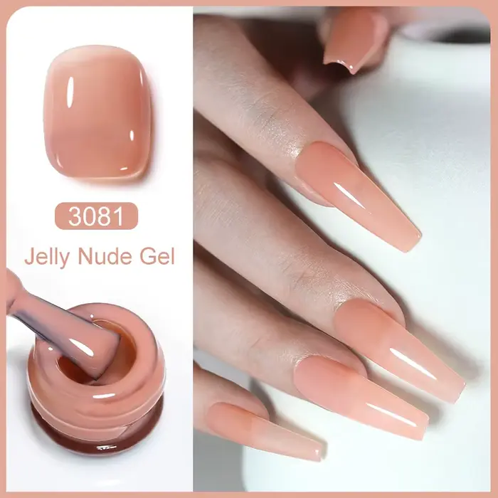 Arte Clavo 15ml gelée Gel vernis à ongles 70 couleurs rouge Semi translucide Gel ongles Art ongles f