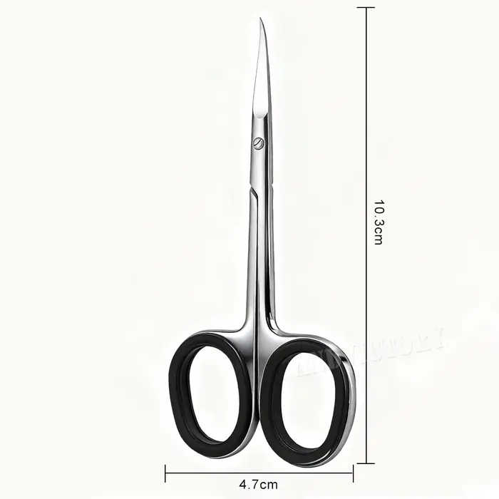 Ciseaux à cuticules en acier inoxydable