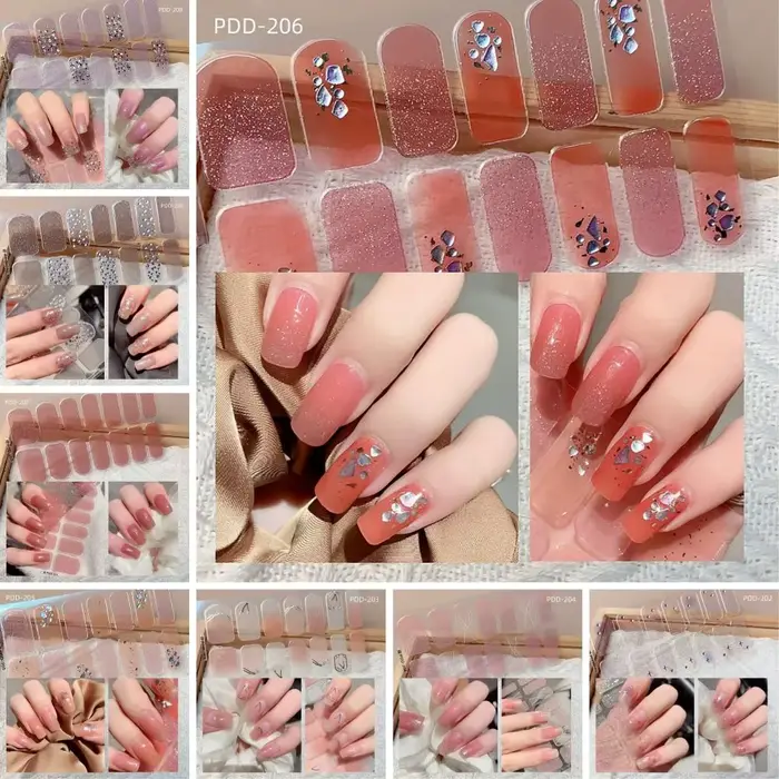Autocollants pour ongles en Gel