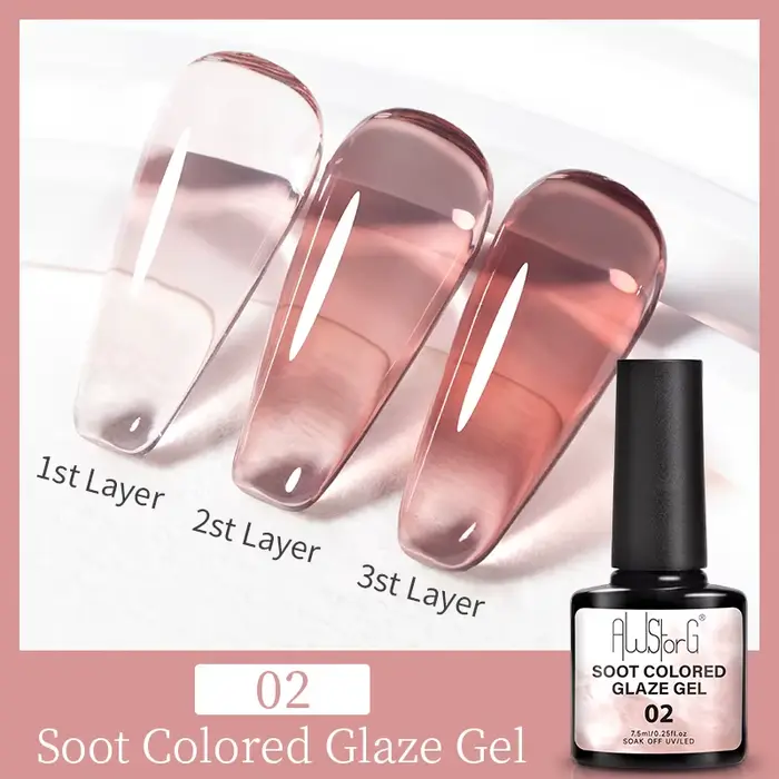 AWStorG 7.5ml Vernis à ongles gel magnétique Starlit Cat, Gel noir indispensable - Vernis gel UV Pol