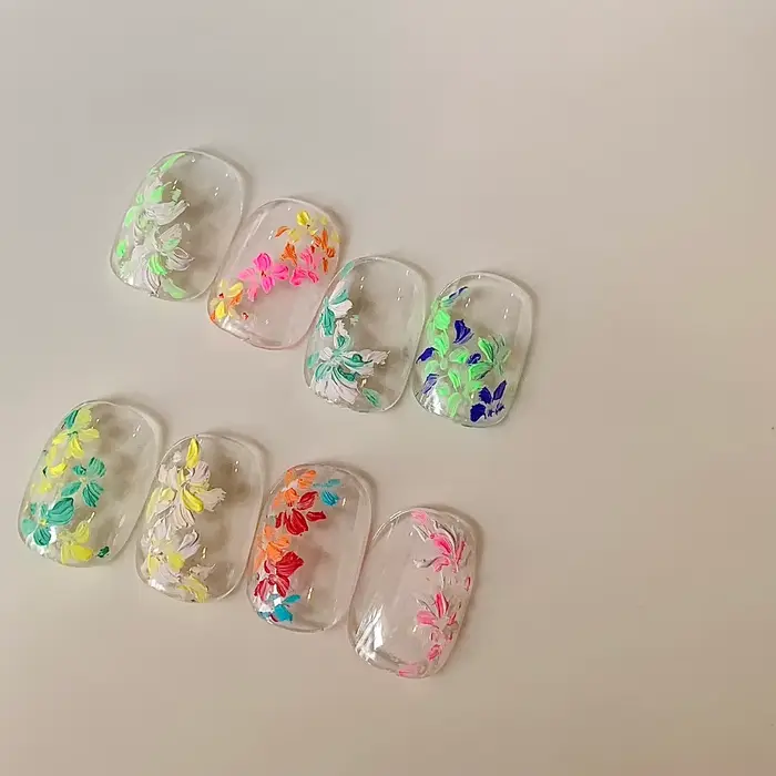 Vernis à ongles gel fluorescent 20 couleurs