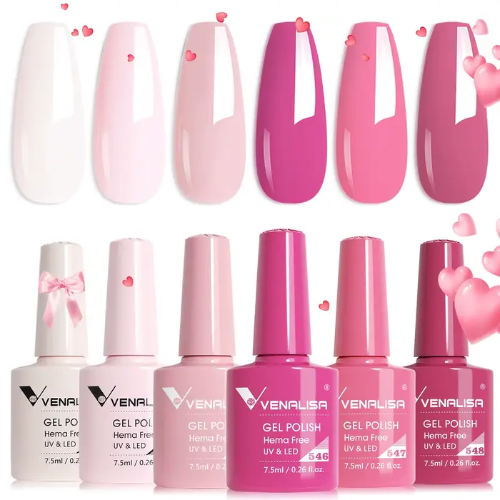 VENALISA – ensemble de vernis Gel Semi-Permanent