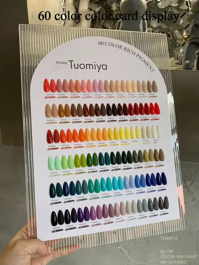 Ensemble de vernis à ongles 60 couleurs 15ml