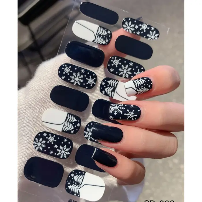 Autocollants pour ongles de noël