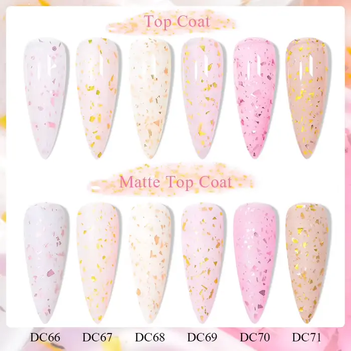 Mtssii 7ml or paillettes caoutchouc Base Gel vernis or rose blanc laiteux Semi Permanent UV LED Nail Art Gel
