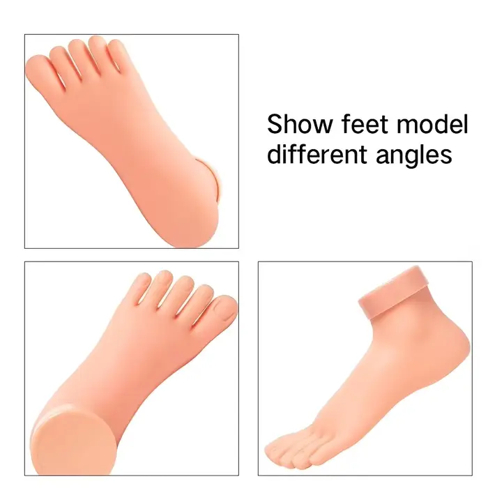 Faux pieds pour pratique spécifique au salon de manucure