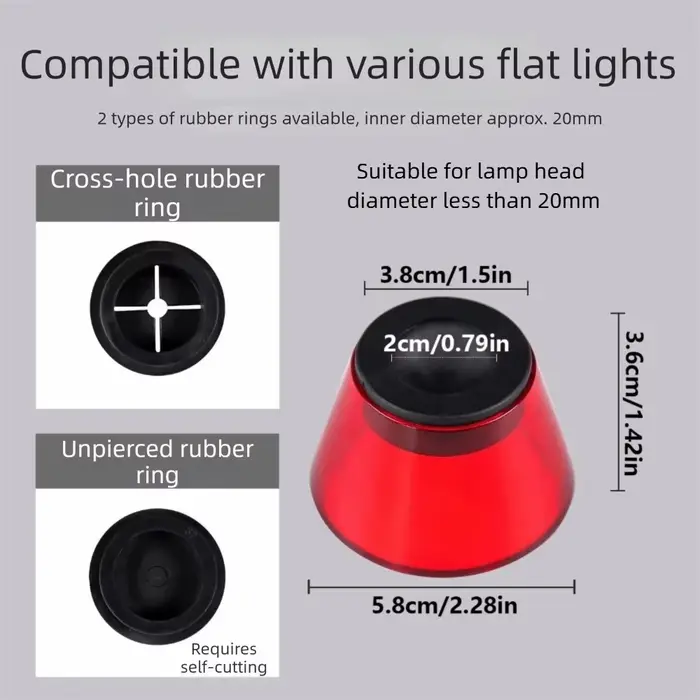 Protection Épaissie pour Lampe à Ongles Anti-Lumière Bleue Anti-Éblouissement