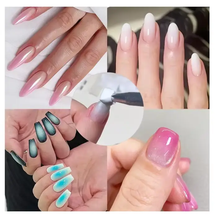 Éponges à ongles douces pour Nail Art ombré