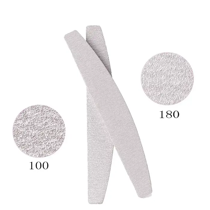 Lot de 5 limes à ongles professionnelles pour ongles naturels
