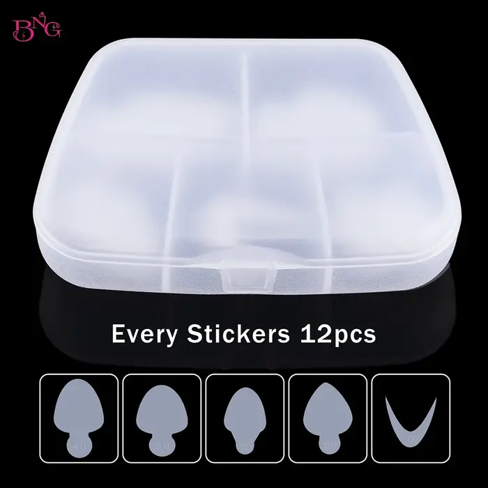 Coussinets en Silicone souple réutilisables, pochoir français, autocollant pour Gel pour ongles Poly