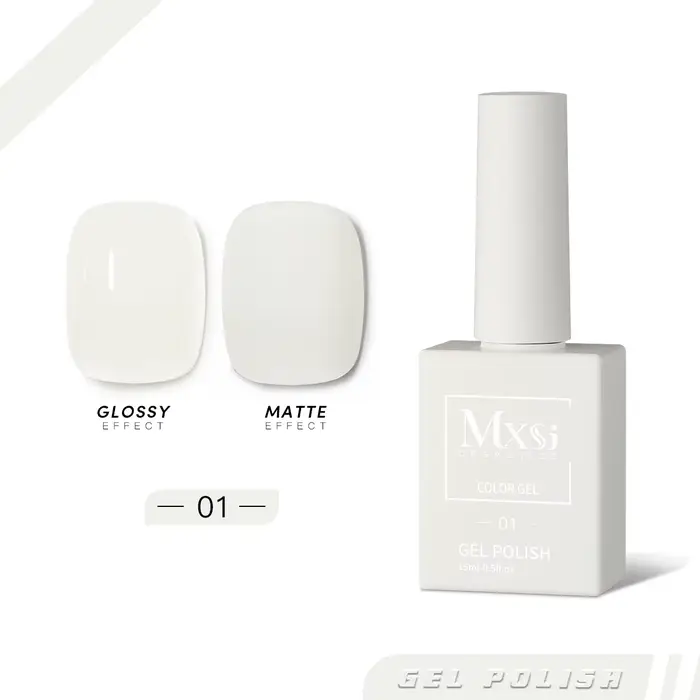 Mxsi 15ml Gel vernis à ongles néon marron bleu Royal rouge vert Pastal nu Nail Art vernis Gel laque 