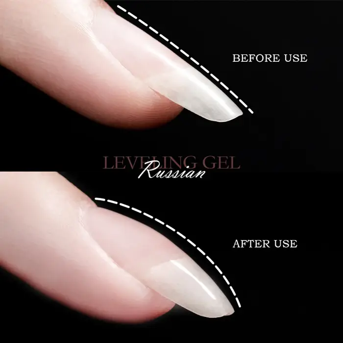 Vernis à ongles en gel auto-nivelant russe Vendeeni, base renforcée, laque en gel semi-permanente, vernis en gel UV à retirer par trempage.
