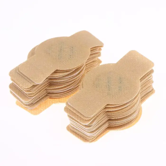 2 sachets de patchs gris pour la réparation des ongles