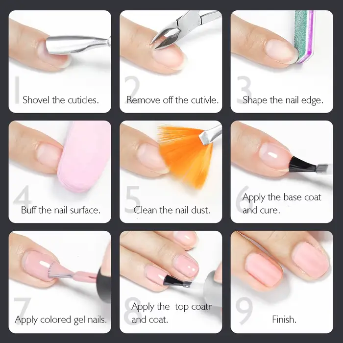RG – vernis à ongles série scintillant