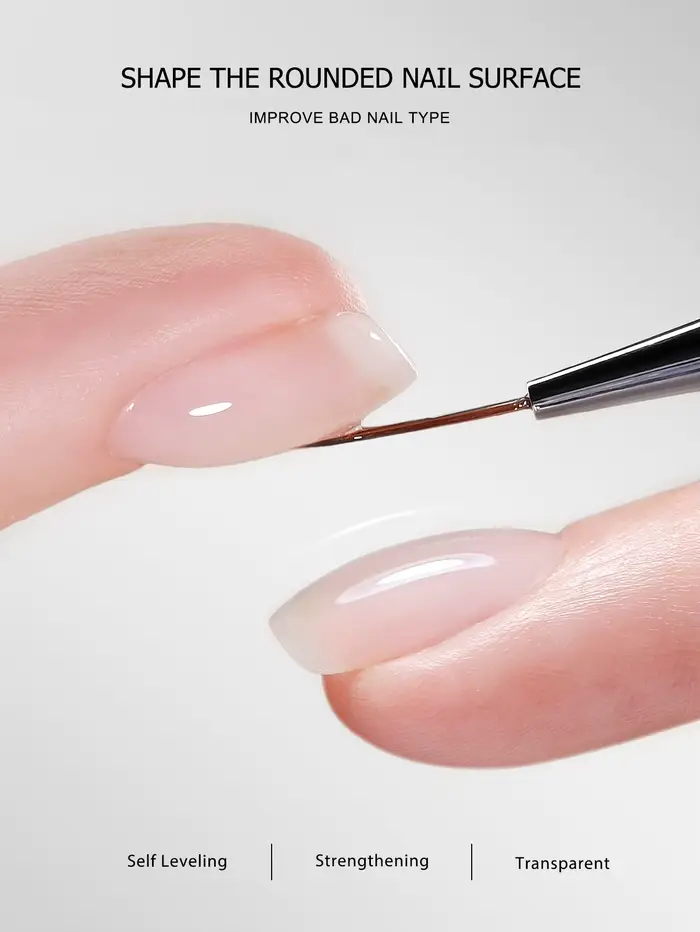 1 pièce de gel transparent renforçant pour ongles de 100 ml