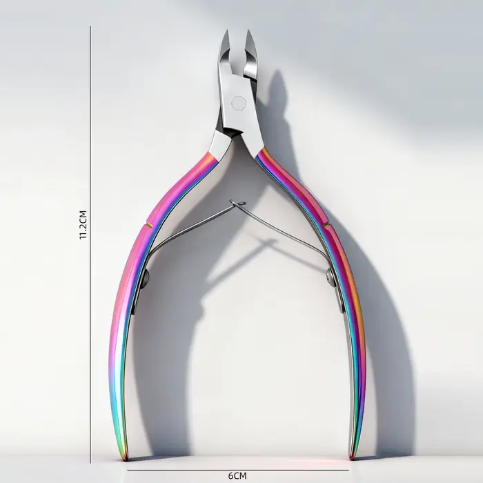 Coupe-cuticules et ciseaux à cuticules en acier inoxydable