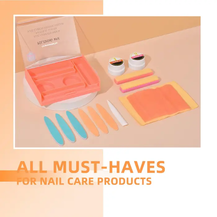 Kit d'outils de polissage des ongles