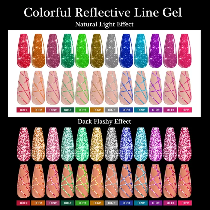 Gel vernis à ongles doré argenté scintillant