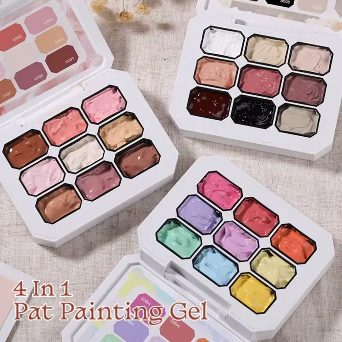 Vernis à ongles Gel ombré 4 en 1