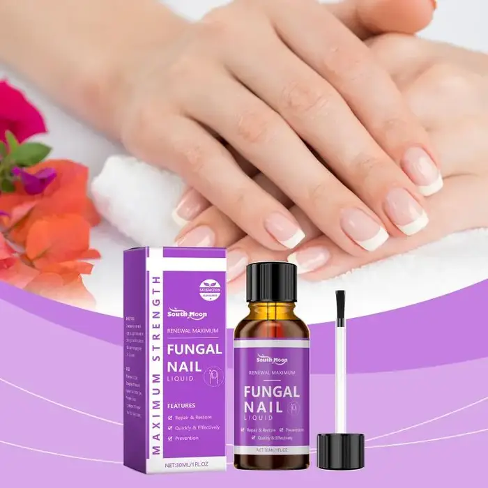 Solution de soin des ongles Nettoyage doux et soin nourrissant quotidien pour les ongles des mains et des pieds