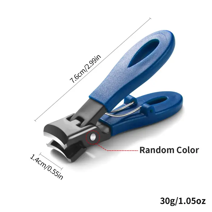 Coupe-ongles à grande mâchoire, ouverture de 8mm, épais, dur, spécial, outils de manucure en acier i