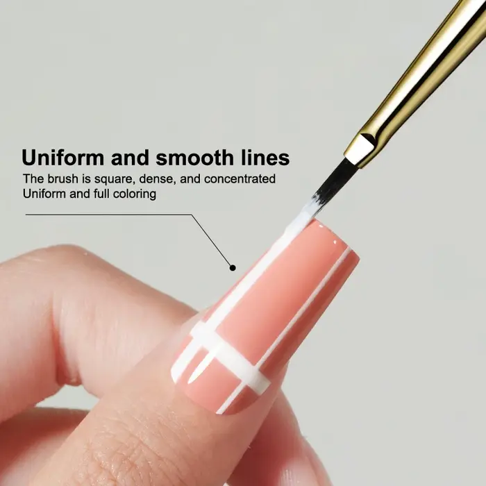Pinceau de peinture pour nail art, stylo à lignes acryliques, pinceaux pour rayures, grilles, fleurs, papillons, dessin, aquarelle, gel UV, design DIY, manucure