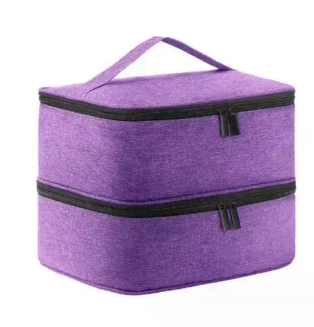 Sac de rangement pour vernis à ongles, sac pour huiles essentielles, trousse de soins des ongles por