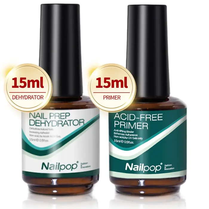Déshydrateur et apprêt pour ongles