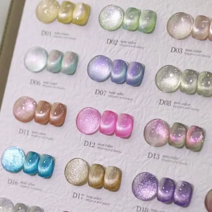 Danny Coll 35 couleurs oeil de chat vernis à ongles Salon de manucure Gel ultraviolet Non toxique écologique Gel